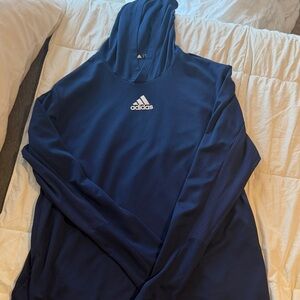 Adidas Men's Navy Hoodie